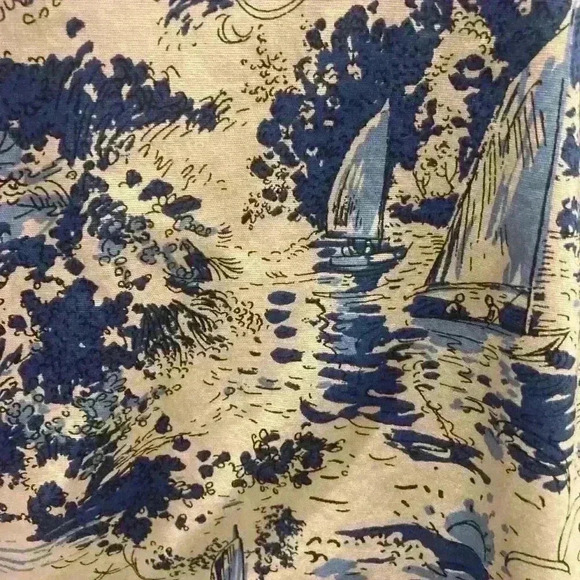 Columbia Rapid Rivers Men's Size XXL Blue Short Sleeve Shirt Nautical - Picture 6 of 10